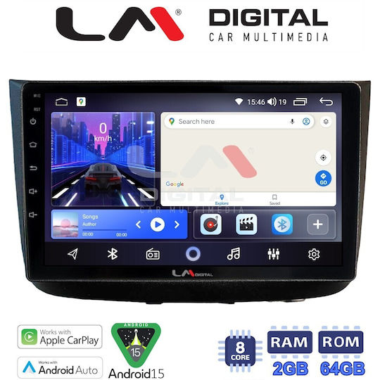 LM Digital Ηχοσύστημα Αυτοκινήτου για Mercedes-Benz Vito / Viano 2003 2015 (Bluetooth/USB/WiFi/GPS/Apple-Carplay/Android-Auto)