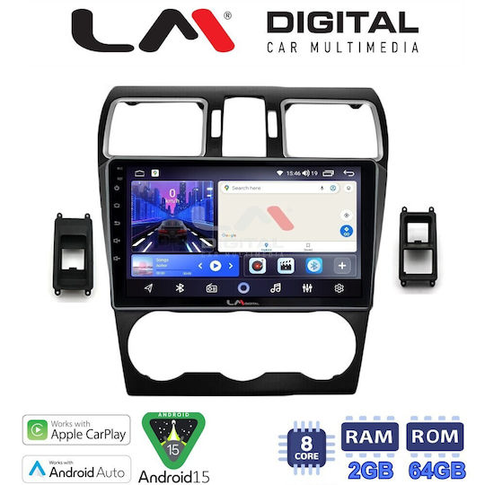 LM Digital Car Audio System for Subaru Impreza / Forester 2013 Bluetooth USB Wi-Fi GPS Apple CarPlay Android Auto