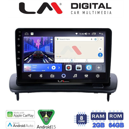 LM Digital Ηχοσύστημα Αυτοκινήτου για Volvo S40 / C30 / C70 2005> 2011 (Bluetooth/USB/WiFi/GPS/Apple-Carplay/Android-Auto)