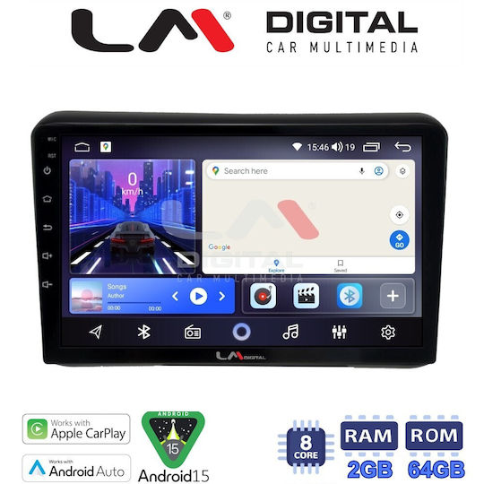 LM Digital Car Audio System for Honda HR-V 2015 Bluetooth USB Wi-Fi GPS Apple CarPlay Android Auto