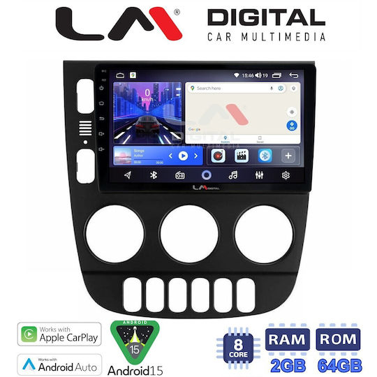 LM Digital Ηχοσύστημα Αυτοκινήτου για Mercedes-Benz ML 1998 2005 (Bluetooth/USB/WiFi/GPS/Apple-Carplay/Android-Auto)
