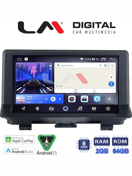 LM Digital Car Audio System for Audi Q3 2011 2019 Bluetooth USB Wi-Fi GPS Apple CarPlay Android Auto