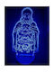Decorative LED Light 3D Illusion 3x3cm