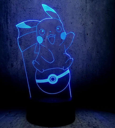 Декоративно Осветително Тяло LED 3D Илюзия 3x3см Декоративно Осветително Тяло LED 3D Илюзия 3x3см