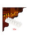 GloboStar Decorative LED Light Warm White 2700K Candle 12pcs 62x33.5x42cm