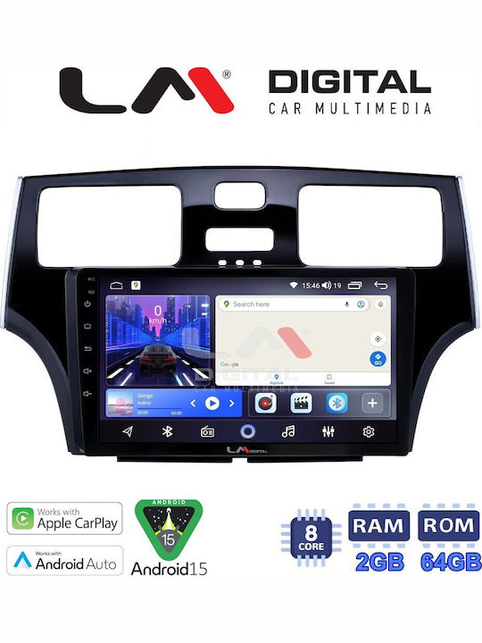 LM Digital Auto-Audiosystem für Lexus ES 2001 2007 Bluetooth USB Eingebautes Wi-Fi GPS Apple CarPlay Android Auto