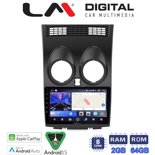 LM Digital Car Audio System for Nissan Qashqai 2007 2013 Bluetooth USB Wi-Fi GPS Apple CarPlay Android Auto