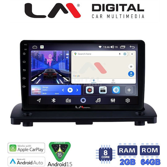 LM Digital Car Audio System for Volvo XC 90 2002 2014 Bluetooth USB Wi-Fi GPS Apple CarPlay Android Auto