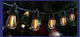 Factory Hanging Solar Light Garland Warm White With Photocell