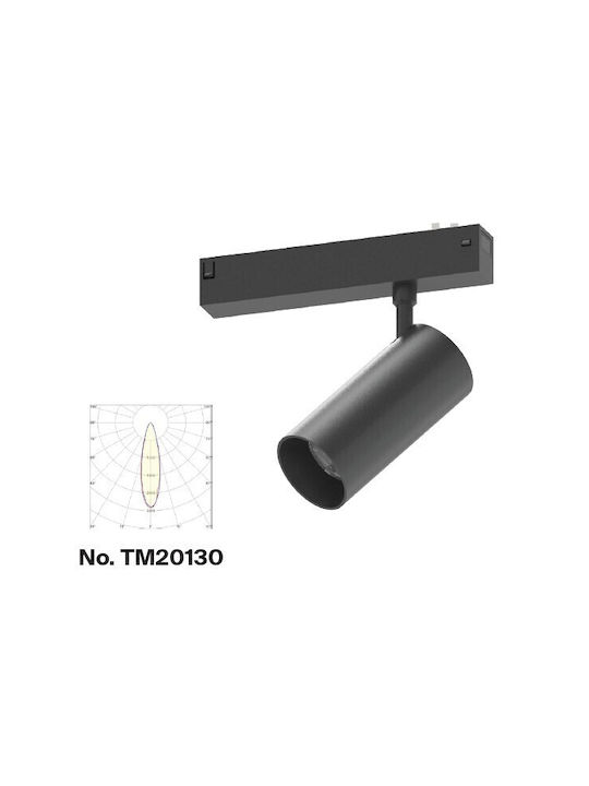 Inlight LED Σποτ σε Μαύρο Χρώμα