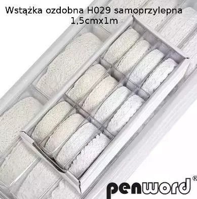 Bandă Adezivă Decorativă Autoadezivă 15mmx1m 12 Bucăți