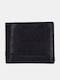 Leather Men's Wallet With RFID Black