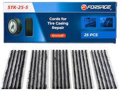 Forsage Tire Repair Strings Set 6mm 25pcs