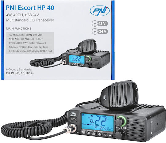 PNI Escort HP 40 CB Αυτοκινήτου 4W