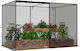 Costway GT4479 Gewächshaus mit Metallischem Rahmen 3,1x2x2m