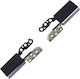 Laptop Hinges Bracket Set Dell Latitude 9330 E9330 0v06k4 0n8yfj V06k4 Cn-0nbyfj Cn-0n8yfj N8yfj 9579699 Left & Right No Brackets Code 1-hng0902