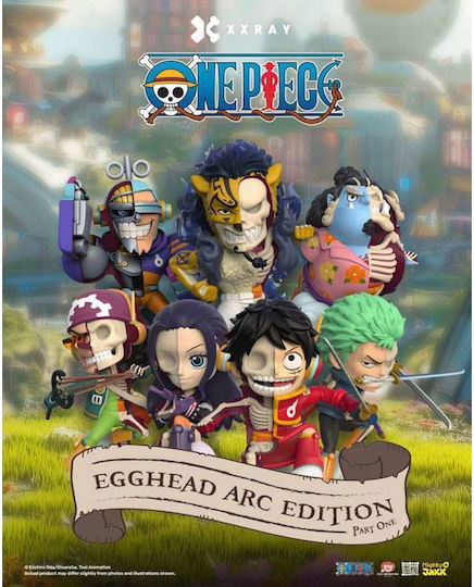 One Piece Xxray Figurine Din Vinil 4'' Seria Egghead Arc Partea 1 Cutie Blind Display 6 Bucăți