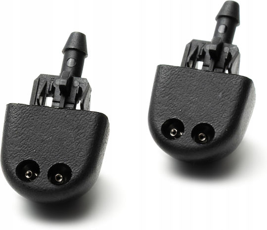 2x Front Windshield Washer Nozzle Vivaro Trafic Ii Laguna Set