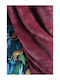 Faro Furry Sofa Blanket 130x170cm Burgundy