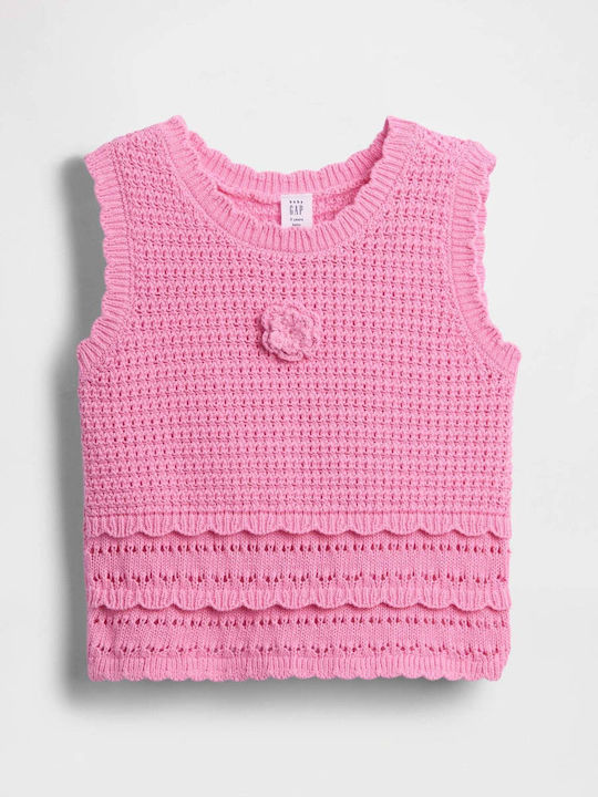 Kids Long-sleeved Sweater Pink Flamingo