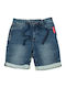 Men's Denim Shorts Dark Blue