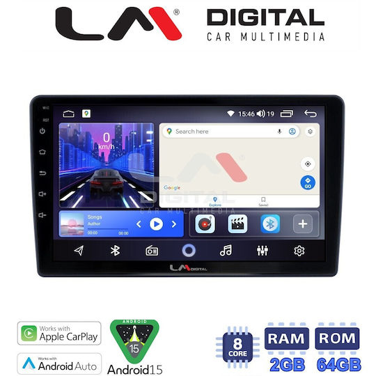 LM Digital Ηχοσύστημα Αυτοκινήτου για Hyundai H-1 2010 > 2018 (Bluetooth/USB/WiFi/GPS/Apple-Carplay/Android-Auto)