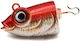 Ανταλλακτική Μολυβοκεφαλή Jlc Fly Head 170mm 210gr #1 Real Red Uv
