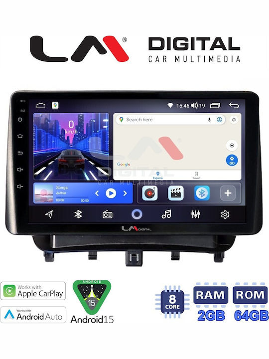 LM Digital Car Audio System for Ford Transit Courier Tourneo Tourneo Courier 2014 Bluetooth USB Wi-Fi GPS Apple CarPlay Android Auto