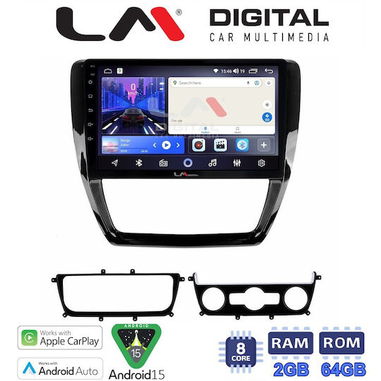 LM Digital Ηχοσύστημα Αυτοκινήτου για Volkswagen Jetta 2011 2018 (Bluetooth/USB/WiFi/GPS/Apple-Carplay/Android-Auto)