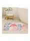 HowHomely Microfiber Pink Bath Mat 45x70cm