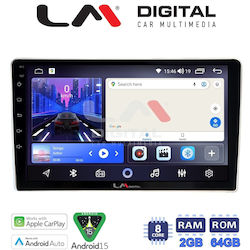 LM Digital Ηχοσύστημα Peugeot Expert / Partner Fiat Scudo Toyota Proace Citroen C2 / C3 / Berlingo / C4 / Jumpy 2001 με Bluetooth, USB & GPS