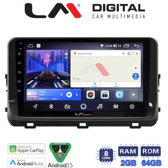LM Digital Auto-Audiosystem für Kia XCeed / Ceed 2018 Bluetooth USB Eingebautes Wi-Fi GPS Apple CarPlay Android Auto Notenblätter