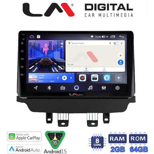 LM Digital Ηχοσύστημα Αυτοκινήτου για Mazda CX-3 2014 2021 (Bluetooth/USB/WiFi/GPS/Apple-Carplay/Android-Auto)
