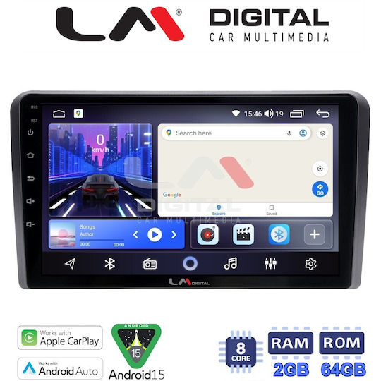 LM Digital Ηχοσύστημα Αυτοκινήτου για Hyundai H-1 2006> (Bluetooth/USB/WiFi/GPS/Apple-Carplay/Android-Auto)
