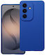 Matt Blue Silicone Back Cover (Galaxy A16)