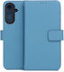 Smart Blue Silicone Wallet (Galaxy A17 Oppo A17)