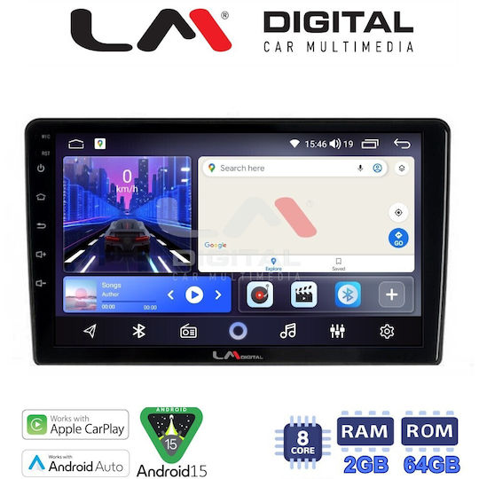 LM Digital Ηχοσύστημα Αυτοκινήτου για Kia Ceed 2007 2008 (Bluetooth/USB/WiFi/GPS/Apple-Carplay/Android-Auto)