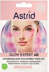 Glow Expert Plasturi Hidrogel pentru Ochi 4D Iluminatori cu Niacinamidă