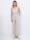 Women's Linen Trousers Beige