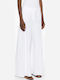 Women's Fabric Trousers White