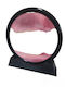 Home Office Hourglass Decoration Arvada Minimaluxe Glass Sand 3d Pink Black