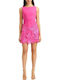 Summer Mini Evening Dress Pink
