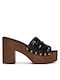Sandals in Black Patent Leather