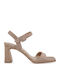Suede Brown Sandals