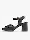 Sandale Elegante Damă Din Piele Negre