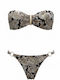 Set Bikini with Removable Padding Brazil Ivory
