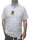 Short Sleeve Shirt Regular Fit Checked Sky