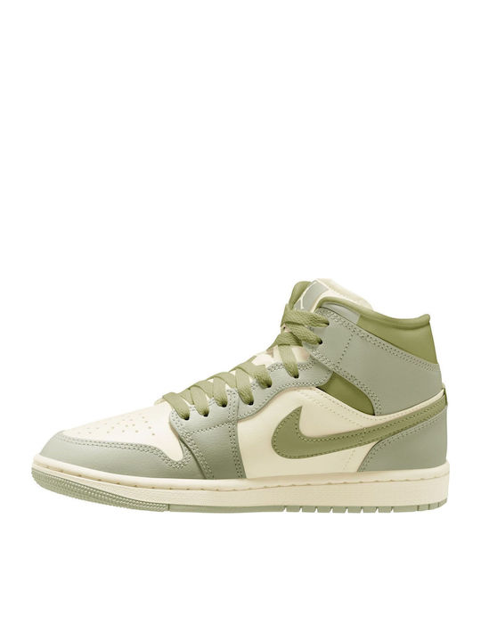 Jordan Air Jordan 1 Mid Women's Boots Green