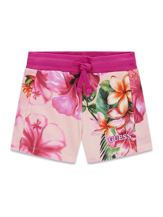Kids Fabric Terry Printed Shorts/Bermuda