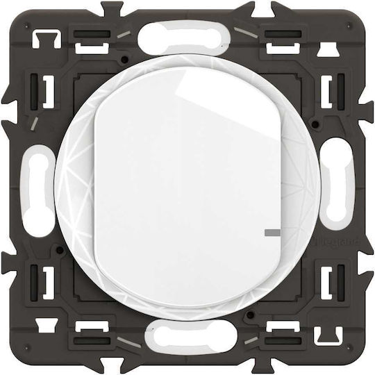 Legrand Celiane Celiane Recessed Wall Switch Without Frame White